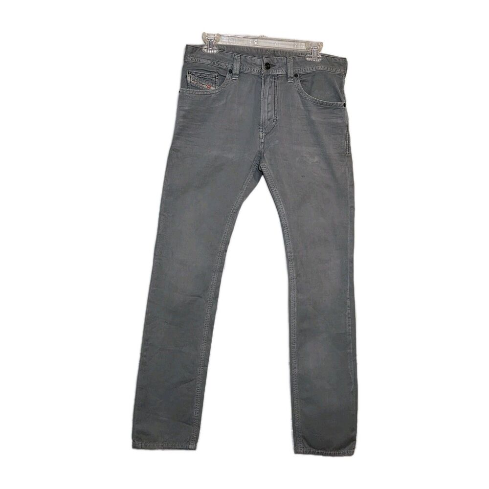 Diesel Thavar Slim Skinny Jeans Men's Size 28x32 0810W Faded Grey Wash